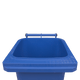 Blue Wheelie Bin - 80 Litre Lid Open