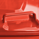 WB140RED - Red Wheelie Bin - 140 Ltr Handle