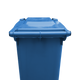 Blue Wheelie Bin - 180 Litre
