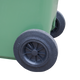 Green Wheelie Bin - 180 Litre - Wheel