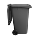 Black Wheelie Bin - 240 Litre Side Black Wheelie Bin - 240 Litre Side