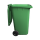 Green Wheelie Bin - 240 Side Green Wheelie Bin - 240 Side