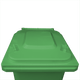 Green Wheelie Bin - 240 Lid Closed Green Wheelie Bin - 240 Lid Closed