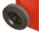 Red Wheelie Bin - 240 Litre - Wheel