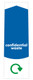 Slim Waste Bin Sticker - Confidential Waste - PC115CW