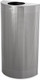 FGSH12SSPL - Rubbermaid Half-Round Open Top Bin - 45 Ltr - Perforated Stainless Steel