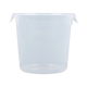 FG572124CLR - Rubbermaid Round Storage Container - 3.8 Ltr - Clear