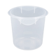 Rubbermaid Round Storage Container - 3.8 Ltr - Clear - FG572124CLR