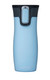 2137558 - Contigo West Loop Insulated Travel Mug - 470ml - Iced Aqua - Simple, one-handed operation keeps you hydrated when moving