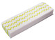 2136051 - Rubbermaid HYGEN Disposable Microfibre Mop Pad - Yellow - Single-use, coloured design reduces risk of cross-contamination