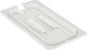 Cambro Polycarbonate Gastronorm Notched Cover with Handle - GN 1/3 - Clear - 30CWCHN135