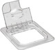 Cambro Polycarbonate Gastronorm Notched FlipLid - GN 1/6 - Clear - 60CWLN135