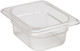 Cambro Polycarbonate Gastronorm Pan - GN 1/8 - 65mm - Clear - 82CW135