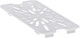 Cambro Polypropylene Gastronorm Drain Shelf - GN 1/3 - Translucent - 30PPD190