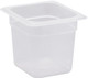 Cambro Polypropylene Gastronorm Pan - GN 1/6 - 150mm - Translucent - 66PP190