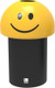 Leafield Smiley Face Emoji Bin with – 60 Ltr