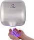 HD-BD1000BS - BlueDry Eco Dry Hand Dryer - Brushed Stainless Steel - In Use