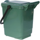 1135772 - Large Kerbside Compost Caddy - 23 Ltr - Green - Rear Hinge