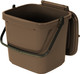 1135657 - Kitchen Caddy - 7 Ltr - Brown - Lid Open