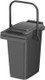 WB25BLA - Kerbside Waste & Recycling Caddy Bin - 25 Ltr - Black