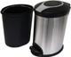 WR-EK9633-5L - Bathroom Pedal Bin - 5 Ltr - Stainless Steel - With Removable Liner