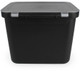 55257 - Easy Eco Compost Caddy - 5 Ltr - Black & Silver - Back