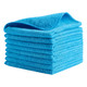 1820579 - Rubbermaid HYGEN R-40 Recycled Microfibre Cloth - Blue - Stacked