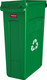 BNSC87FW - Soho Recycling Bin - 87 Ltr - Food Waste - FG354007GRN Slim Jim Container Only