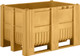 83381410 - CB1 Pallet Box - 470 Ltr - Yellow