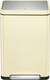 EK9368CR2020 - EKO X Cube Dual Stream Kitchen Pedal Bin - 20 + 20 Ltr - Cream - Front