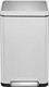 EK9368MT2020 - EKO X Cube Dual Stream Kitchen Pedal Bin - 20 + 20 Ltr - Stainless Steel