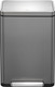 EK9368TG45 - EKO X Cube Kitchen Pedal Bin - 45 Ltr - Titanium Grey