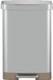 EK9168MT50 - EKO Hudson Pedal Bin - 50 Ltr - Stainless Steel - Front of Container