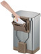 EK9168MT50 - EKO Hudson Pedal Bin - 50 Ltr - Stainless Steel - Bin Bags Being Installed in Holder