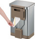 EK9168MT50 - EKO Hudson Pedal Bin - 50 Ltr - Stainless Steel - Bin Bag Being Removed from Bottom of Holder