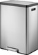 EK9138MT2020 - EKO Ecocasa II Dual Stream Recycling Pedal Bin - 40 Ltr - Stainless Steel