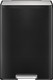 EKO Ecocasa II Dual Stream Recycling Pedal Bin - 40 Ltr - Matt Black - Front