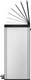 EK8228MT2020 - EKO Essential Dual Stream Recycling Pedal Bin - 40 Ltr - Stainless Steel - Side with Lid Open