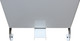 SOPED90 - Soho Metal Pedal Bin - 90 Ltr - White Body & White Lid - Pedal Detail