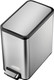 EK9376MT8 - EKO Ecoslim Pedal Bin - 8 Ltr - Stainless Steel - Overhead