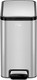 EK9376MT8 - EKO Ecoslim Pedal Bin - 8 Ltr - Stainless Steel - Front Showing Slimline Design