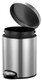 EK9115MT5 - EKO Eva Round Bathroom Pedal Bin - 5 Ltr - Stainless Steel - Lid Open