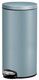 EK9115TB30 - EKO Eva Round Kitchen Pedal Bin - 30 Ltr - Titanium Blue