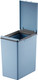 EK6187TB20 - EKO Morandi Touch Bin - 20 Ltr - Titanium Blue - Lid Open