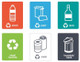 EK6187TB30 - EKO Morandi Touch Bin - 30 Ltr - Titanium Blue - Sticker Set