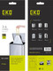 EK33701 - EKO Size A Plastic Bin Liners - 3-6 Ltr - Roll of 30 Bags - Front and Back of Packaging