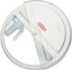 Rubbermaid BRUTE Sliding Lid - 37.9 Ltr - White - FG9G7600WHT