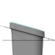 1426 - uBin Recycling Bin - 70 Ltr - Paper & Card - Showing 15° Angle of Lid