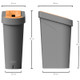 1433 - uBin Recycling Bin - 70 Ltr - Plastic & Metal - Dimensions