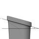 1457 - uBin Recycling Bin - 70 Ltr - Mixed Glass - Showing 15° Angle of Lid